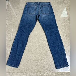 CURRENT/ELLIOT THE STILETTO MEDIUM DENIM ANKLE SKINNY JEANS 27 WAIST